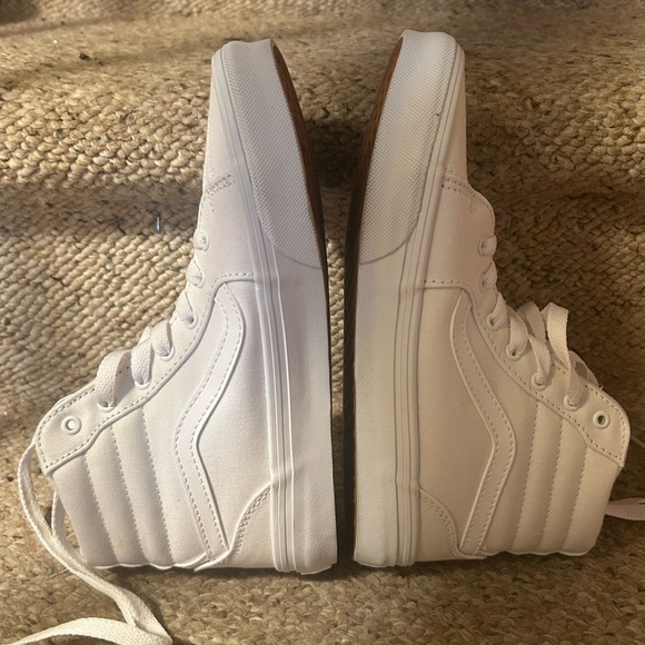 Vans Filmore White High Top Sneakers - Picture 7 of 12